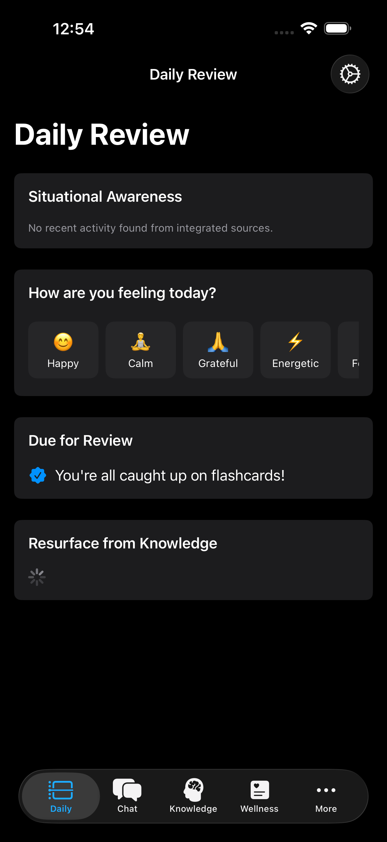PocketMind screenshot